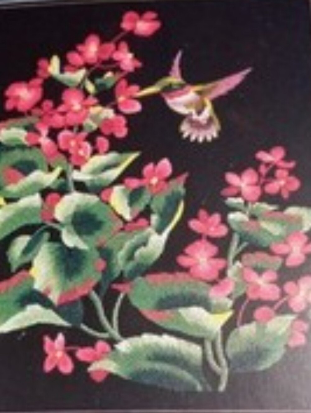 Vintage Elsa Williams "Summer Jewel" Needlepoint Kit